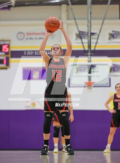 Thumbnail 1 in Hodgeman County vs Trego (Trego Purple and Gold Tournament) photogallery.