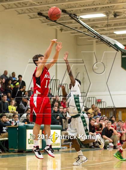 Thumbnail 2 in Mason vs. Falls Church (Joe Cascio Holiday Classic) photogallery.