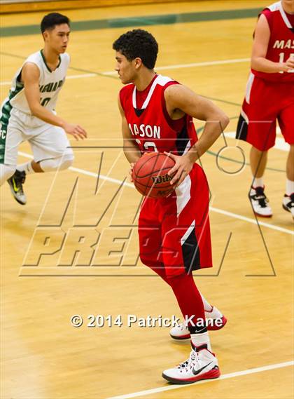 Thumbnail 3 in Mason vs. Falls Church (Joe Cascio Holiday Classic) photogallery.