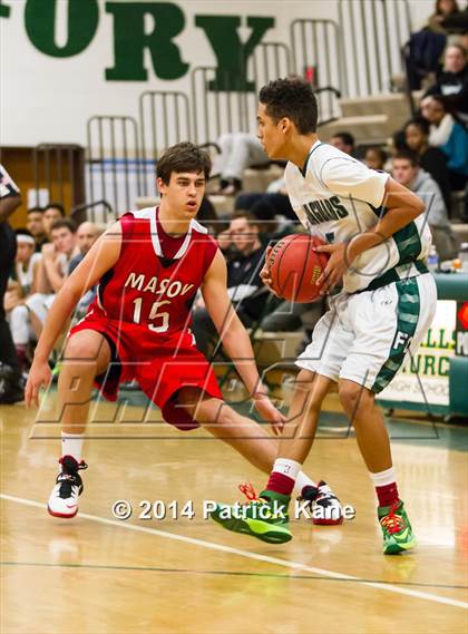 Thumbnail 1 in Mason vs. Falls Church (Joe Cascio Holiday Classic) photogallery.