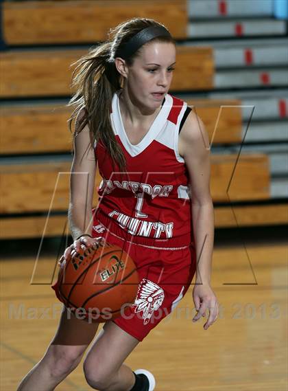 Thumbnail 3 in Cameron County vs. Cowenesque Valley (Coudersport Holiday Tournament) photogallery.