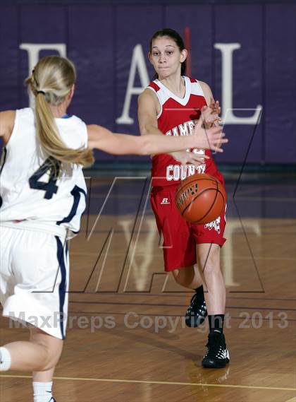Thumbnail 1 in Cameron County vs. Cowenesque Valley (Coudersport Holiday Tournament) photogallery.