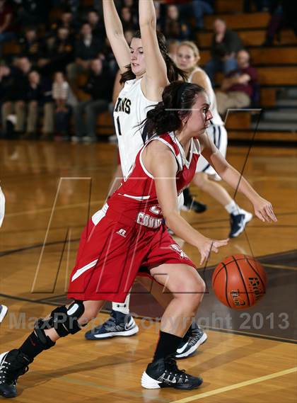 Thumbnail 3 in Cameron County vs. Cowenesque Valley (Coudersport Holiday Tournament) photogallery.
