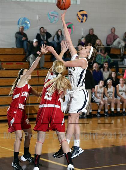 Thumbnail 3 in Cameron County vs. Cowenesque Valley (Coudersport Holiday Tournament) photogallery.