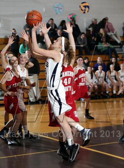 Thumbnail 1 in Cameron County vs. Cowenesque Valley (Coudersport Holiday Tournament) photogallery.