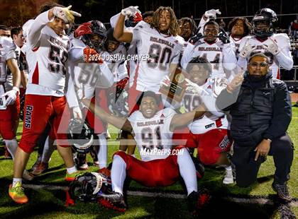 Thumbnail 1 in Rolesville @ Cardinal Gibbons (NCHSAA 4A East Regional) photogallery.