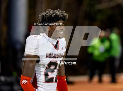 Thumbnail 3 in Rolesville @ Cardinal Gibbons (NCHSAA 4A East Regional) photogallery.