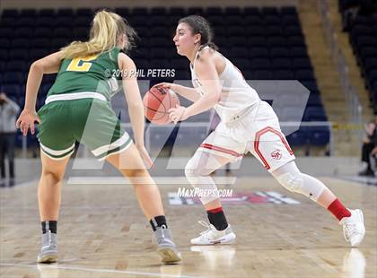 Thumbnail 3 in Georgetown Visitation Prep vs St. John's (DCSAA Class AA Final) photogallery.