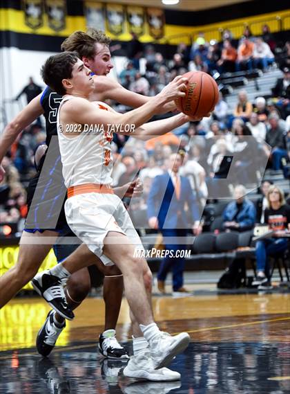 Thumbnail 1 in Nocona vs Peaster (UIL Region 1-3A Bi-District) photogallery.