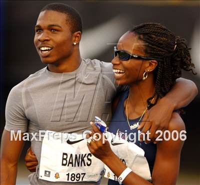 Thumbnail 1 in Nike Outdoor Championships - Day 1 photogallery.