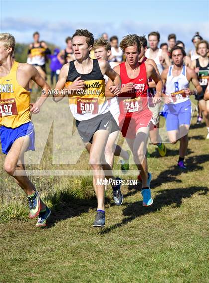 Thumbnail 2 in IHSAA Shelbyville Semifinal photogallery.