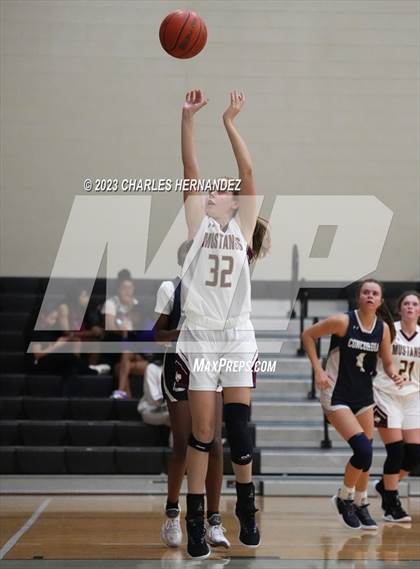 Thumbnail 2 in  Magnolia West vs Concordia Lutheran JV (College Station Subvarsity Tournament) photogallery.