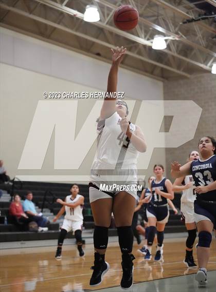 Thumbnail 2 in  Magnolia West vs Concordia Lutheran JV (College Station Subvarsity Tournament) photogallery.
