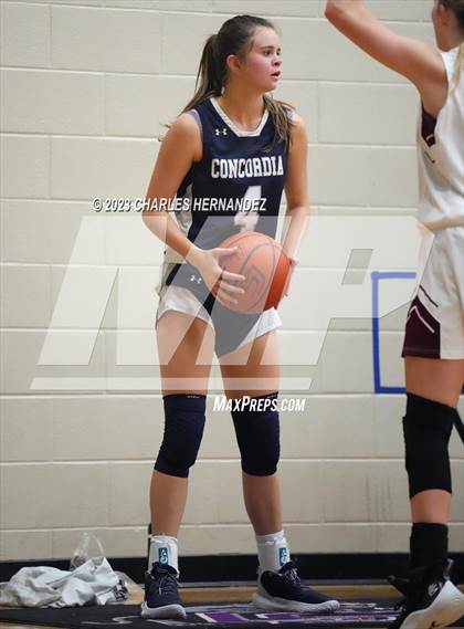 Thumbnail 3 in  Magnolia West vs Concordia Lutheran JV (College Station Subvarsity Tournament) photogallery.