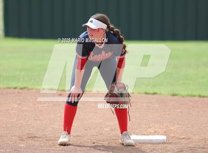 Thumbnail 1 in Corpus Christi Veterans Memorial vs. Palmview (UIL Girls Softball 5A D1 Bi-District) photogallery.