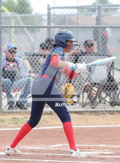 Thumbnail 2 in Corpus Christi Veterans Memorial vs. Palmview (UIL Girls Softball 5A D1 Bi-District) photogallery.