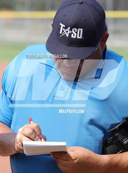 Thumbnail 1 in Corpus Christi Veterans Memorial vs. Palmview (UIL Girls Softball 5A D1 Bi-District) photogallery.