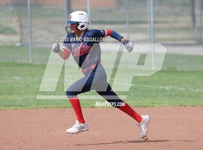 Thumbnail 1 in Corpus Christi Veterans Memorial vs. Palmview (UIL Girls Softball 5A D1 Bi-District) photogallery.