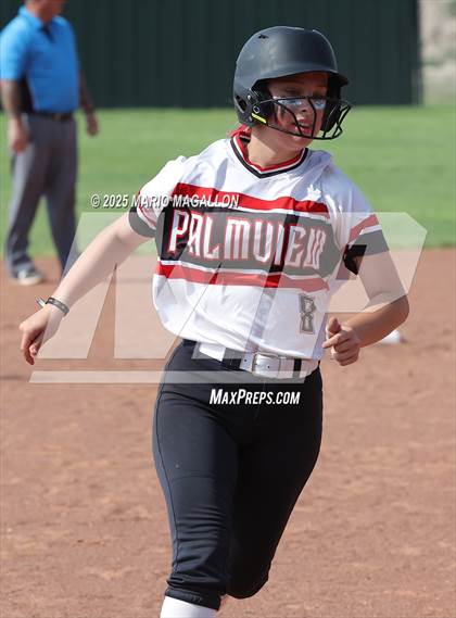 Thumbnail 2 in Corpus Christi Veterans Memorial vs. Palmview (UIL Girls Softball 5A D1 Bi-District) photogallery.