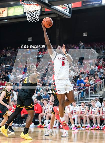 Thumbnail 2 in Hillcrest vs. Bishop Kelly (IHSAA 4A Semifinal) photogallery.