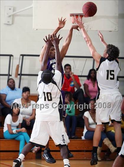 Thumbnail 3 in Rider vs Marble Falls (Fantasy of Lights Tournament) photogallery.