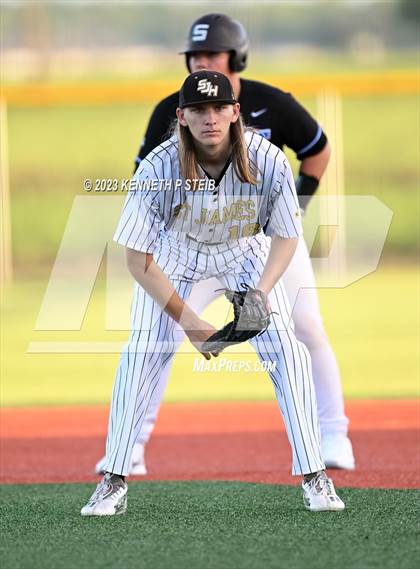 Thumbnail 1 in St. James vs. Springfield (LHSAA Division III Bi-District Playoff) photogallery.