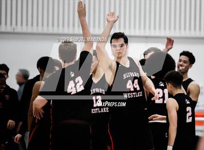 Thumbnail 3 in Harvard-Westlake @ Brentwood School (CIF SS Quarterfinal) photogallery.