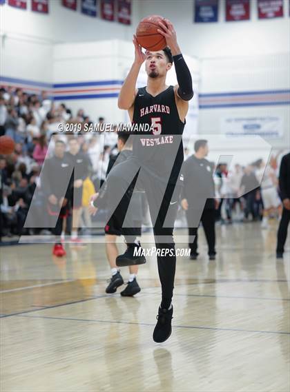 Thumbnail 1 in Harvard-Westlake @ Brentwood School (CIF SS Quarterfinal) photogallery.