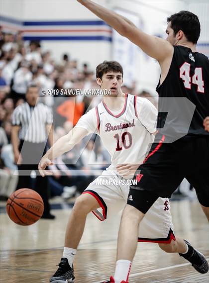 Thumbnail 2 in Harvard-Westlake @ Brentwood School (CIF SS Quarterfinal) photogallery.