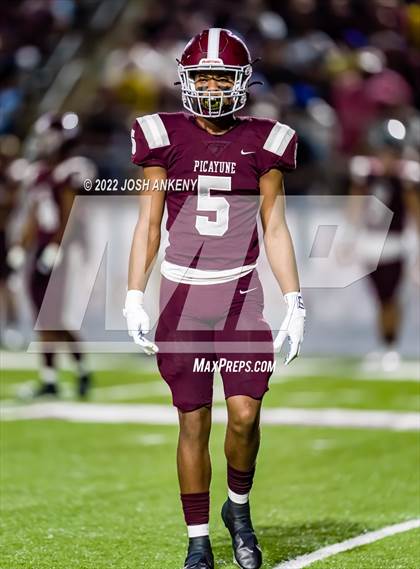 Thumbnail 3 in Gautier @ Picayune (MHSAA Class 5A Semifinal) photogallery.