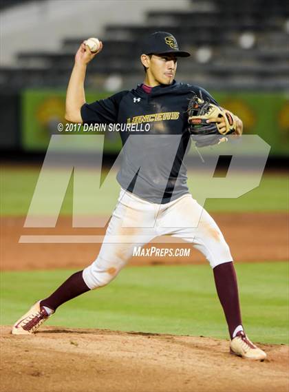 Thumbnail 1 in Salpointe Catholic vs. Marcos de Niza (AIA 4A Semifinal Playoff) photogallery.