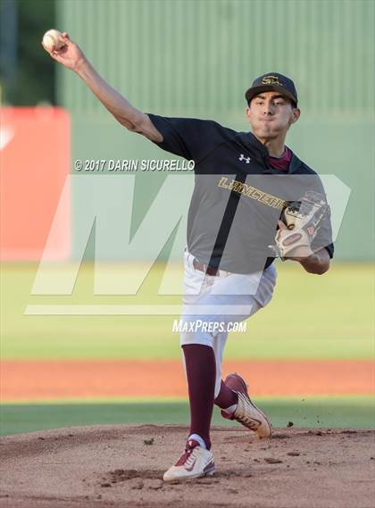 Thumbnail 1 in Salpointe Catholic vs. Marcos de Niza (AIA 4A Semifinal Playoff) photogallery.