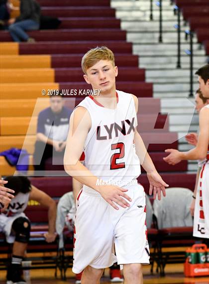 Thumbnail 3 in The Meadows School vs Lincoln County (NIAA 2A Final) photogallery.