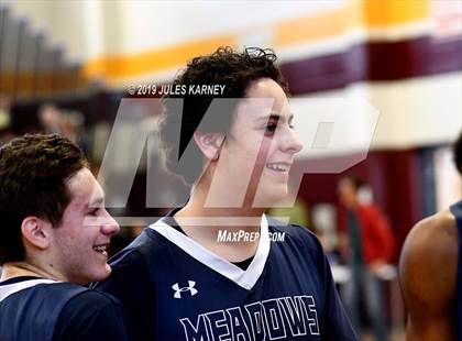 Thumbnail 2 in The Meadows School vs Lincoln County (NIAA 2A Final) photogallery.
