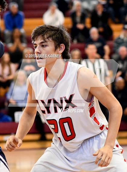 Thumbnail 3 in The Meadows School vs Lincoln County (NIAA 2A Final) photogallery.