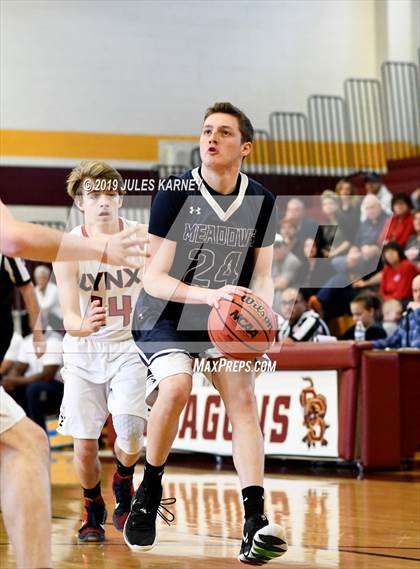 Thumbnail 3 in The Meadows School vs Lincoln County (NIAA 2A Final) photogallery.