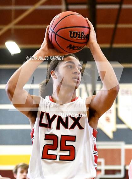 Thumbnail 1 in The Meadows School vs Lincoln County (NIAA 2A Final) photogallery.
