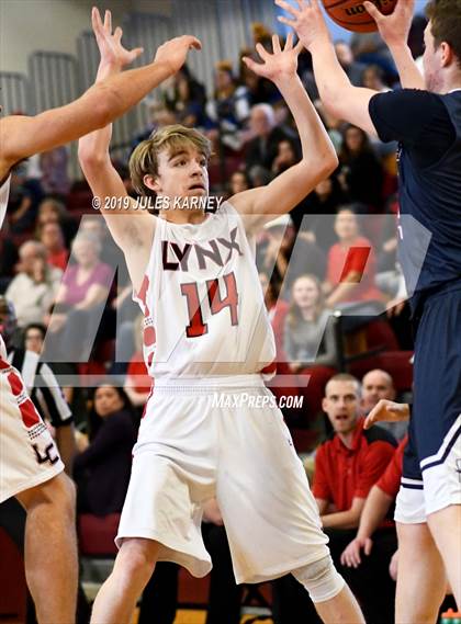 Thumbnail 3 in The Meadows School vs Lincoln County (NIAA 2A Final) photogallery.