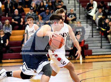 Thumbnail 2 in The Meadows School vs Lincoln County (NIAA 2A Final) photogallery.