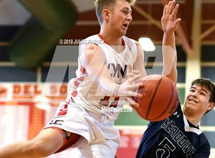 Thumbnail 1 in The Meadows School vs Lincoln County (NIAA 2A Final) photogallery.