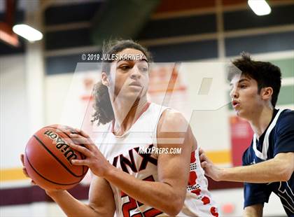 Thumbnail 3 in The Meadows School vs Lincoln County (NIAA 2A Final) photogallery.