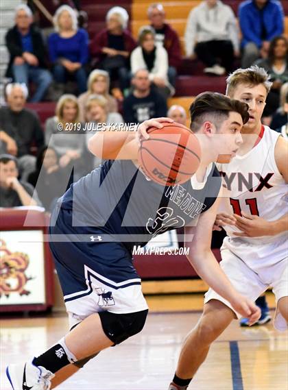 Thumbnail 1 in The Meadows School vs Lincoln County (NIAA 2A Final) photogallery.