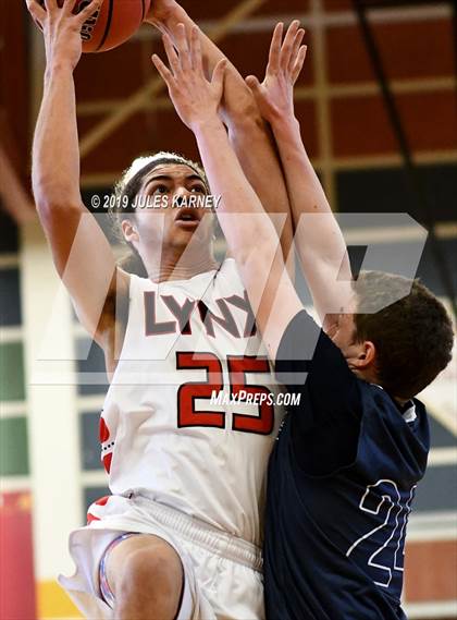 Thumbnail 3 in The Meadows School vs Lincoln County (NIAA 2A Final) photogallery.