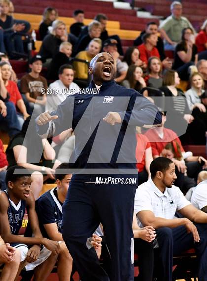 Thumbnail 2 in The Meadows School vs Lincoln County (NIAA 2A Final) photogallery.