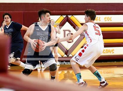 Thumbnail 2 in The Meadows School vs Lincoln County (NIAA 2A Final) photogallery.