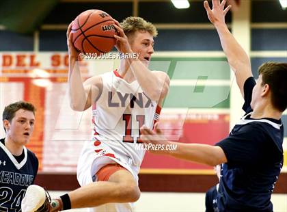 Thumbnail 1 in The Meadows School vs Lincoln County (NIAA 2A Final) photogallery.