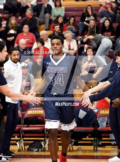 Thumbnail 3 in The Meadows School vs Lincoln County (NIAA 2A Final) photogallery.