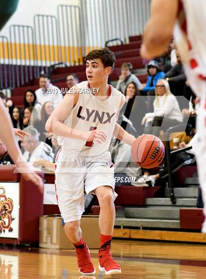 Thumbnail 3 in The Meadows School vs Lincoln County (NIAA 2A Final) photogallery.