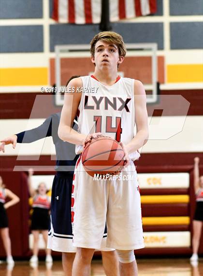 Thumbnail 3 in The Meadows School vs Lincoln County (NIAA 2A Final) photogallery.