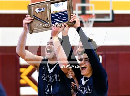 Thumbnail 3 in The Meadows School vs Lincoln County (NIAA 2A Final) photogallery.